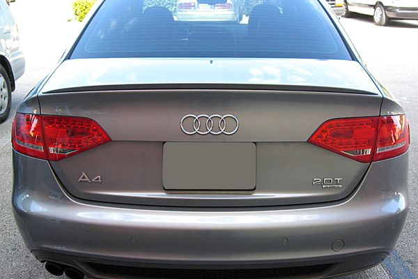 Лип спойлер за багажник за Audi A4 B8 (2008-2012) седан - висококачествен продукт за автомобил