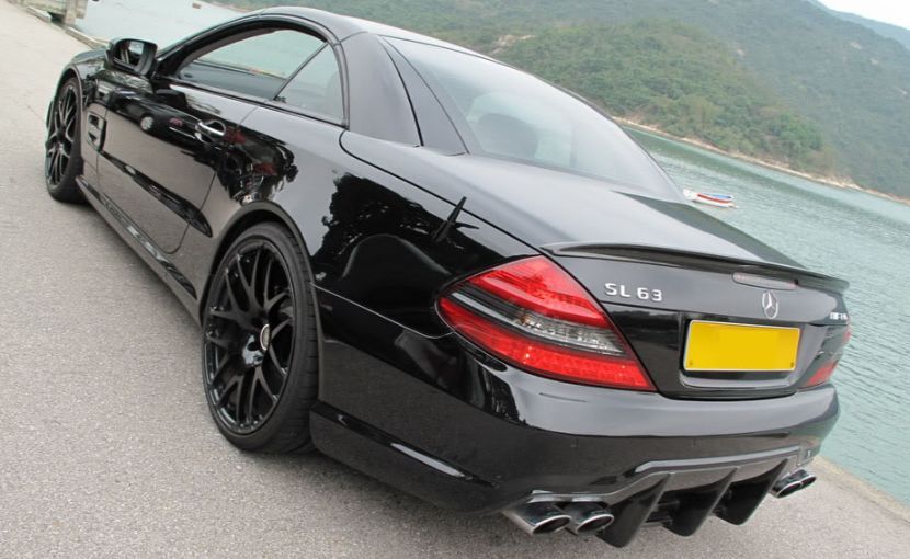 Спойлер за багажник на Mercedes R230 SL (2001-2011) - AMG Design - висококачествен продукт за автомобил