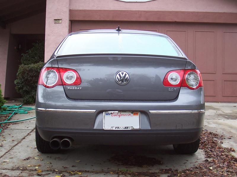 Лип спойлер за багажник за Passat / VW PASSAT B6 (2005+) - висококачествен продукт за автомобил