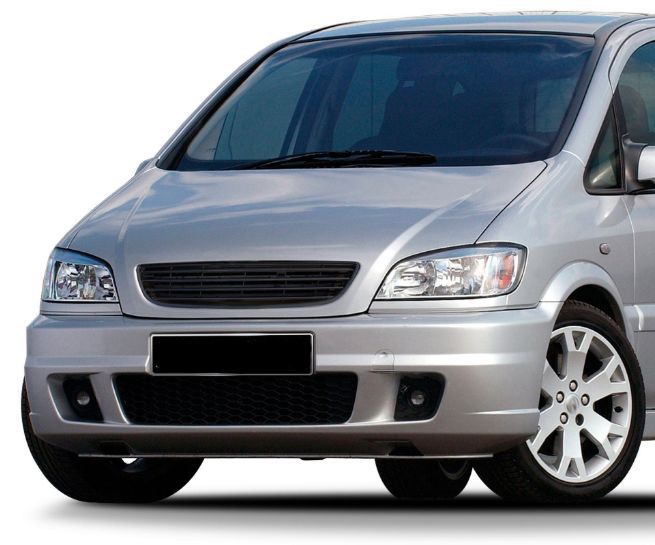 Решетка без емблема OPEL ZAFIRA A (99-05) - черна - висококачествен продукт за автомобил