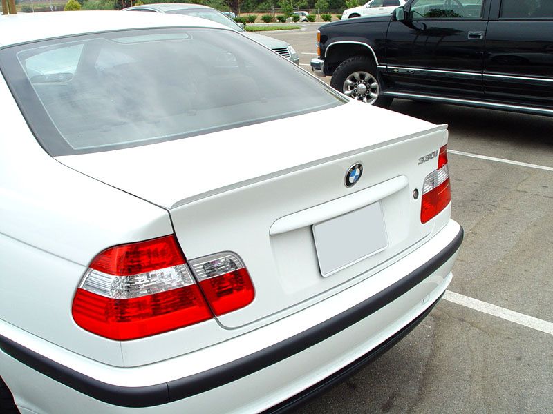 Лип спойлер за багажник за BMW E46 (1998-2005) купе - висококачествен продукт за автомобил