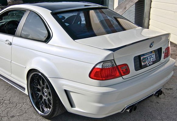 Спойлер за задно стъкло BMW E46 sedan (1998-2005) - AC Schnitzer - висококачествен продукт за автомобил