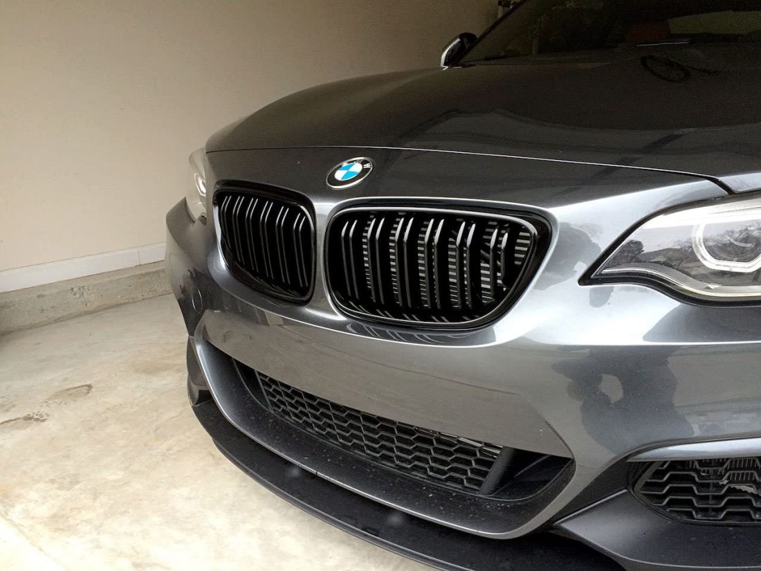Решетки за BMW F22 / F23 / F87 (2014+) - Матирани - Piano M2 Design - висококачествен продукт за автомобил