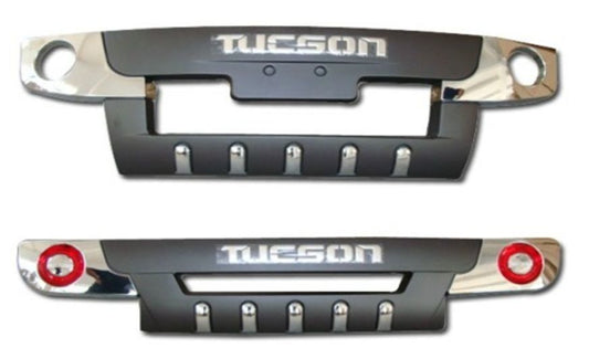 Преден и заден ролбар за Hyundai Tucson (2004-2010) - висококачествен продукт за автомобил