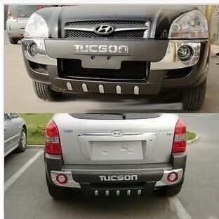 Преден и заден ролбар за Hyundai Tucson (2004-2010) - висококачествен продукт за автомобил