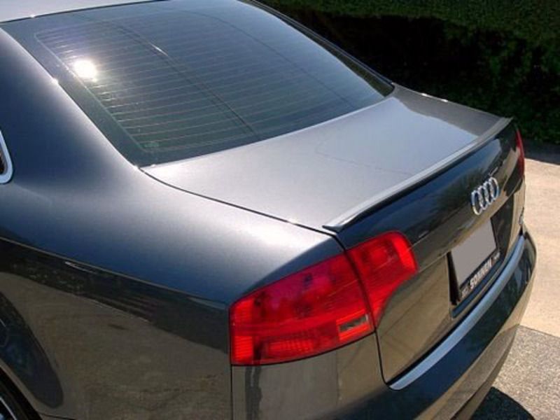 Лип спойлер за багажник за Audi A4 B7 (2005-2008) седан - висококачествен продукт за автомобил