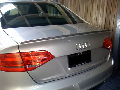 Лип спойлер за багажник за Audi A4 B8 (2008-2012) седан - висококачествен продукт за автомобил
