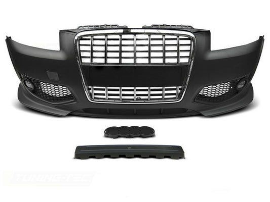 Предна броня за Audi A3 8P (2005-2008) - S3 Дизайн - висококачествен продукт за автомобил
