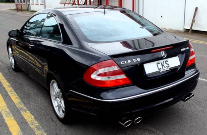 Спойлер за багажник  Mercedes CLK W209 / C209 / Cabrio (2002-2009) - AMG Design - висококачествен продукт за автомобил