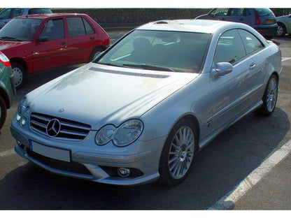 Решетка за Mercedes CLK W209 (2002+) - черна - висококачествен продукт за автомобил