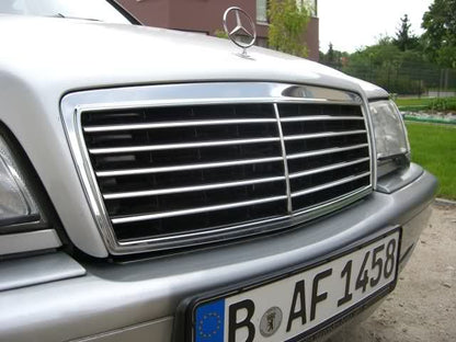 Решетка Avangard Mercedes W140 (92-98) - висококачествен продукт за автомобил