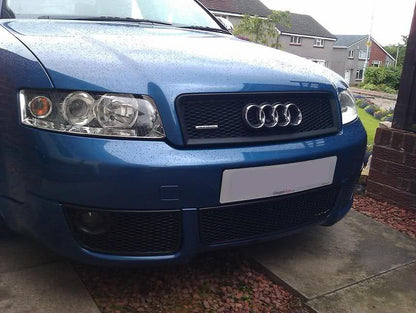 Решетка без емблема за Audi A4 B6 (2001-2004) - RS Look - висококачествен продукт за автомобил