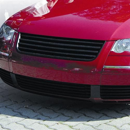 Решетка без емблема за Passat B5.5 (2001-2005) - черна - висококачествен продукт за автомобил