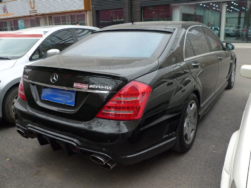 Спойлер за задно стъкло за  Mercedes W221 s-Class (2005-2011) - Lorinser - висококачествен продукт за автомобил