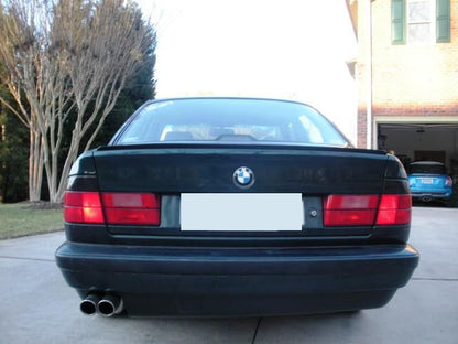 Лип спойлер за багажник BMW E34 - висококачествен продукт за автомобил