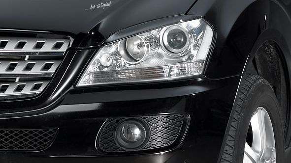 Вежди за фарове Mercedes W164 ML  (2005-2008) - висококачествен продукт за автомобил