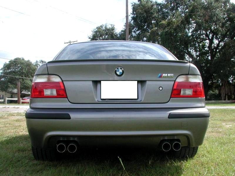 Лип спойлер за баганик за BMW E36 sedan / E39 (1995-2003) sedan / E46 Compact - висококачествен продукт за автомобил