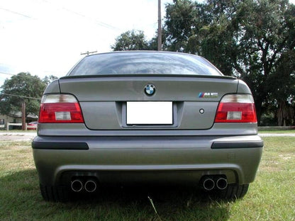 Лип спойлер за баганик за BMW E36 sedan / E39 (1995-2003) sedan / E46 Compact - висококачествен продукт за автомобил