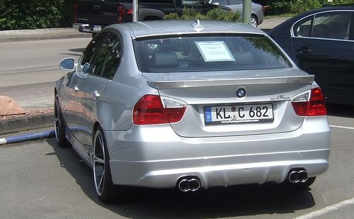 Спойлер за багажник за BMW E90 (2005+) - AC Schnitzer - висококачествен продукт за автомобил