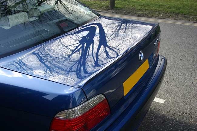 Лип спойлер за багажник за BMW E38 - висококачествен продукт за автомобил