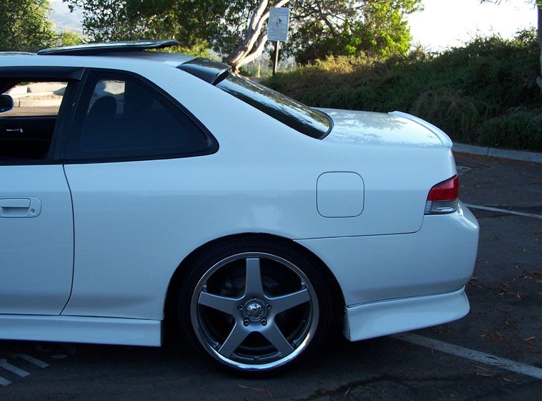Лип спойлер за багажник за Honda Prelude (1997-2001) - висококачествен продукт за автомобил