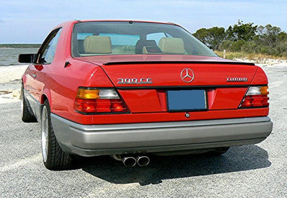 Лип спойлер за багажник за Mercedes W124 - висококачествен продукт за автомобил