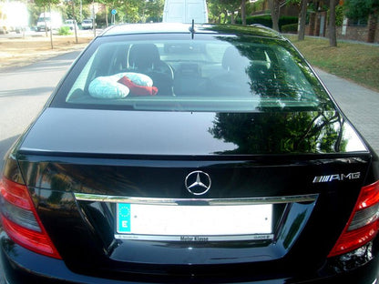 Лип спойлер за багажник за Mercedes W204 (2008-2013) седан - висококачествен продукт за автомобил