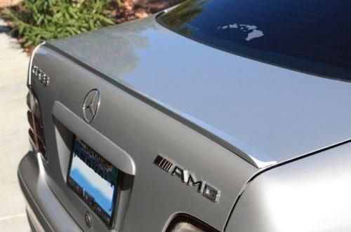 Лип спойлер за багажник за Mercedes W208 - висококачествен продукт за автомобил