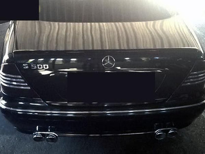 Лип спойлер за багажник за Mercedes W220 - висококачествен продукт за автомобил