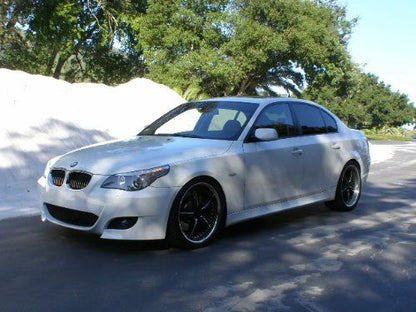 BODY KIT за BMW E60 седан (2003-2011) без парктроник и (2007-2011) с парктроник 18mm - M-Tech пакет без халогени - висококачествен продукт за автомобил