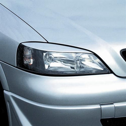 Вежди за фаровете OPEL ASTRA G (98-04) - черни - висококачествен продукт за автомобил