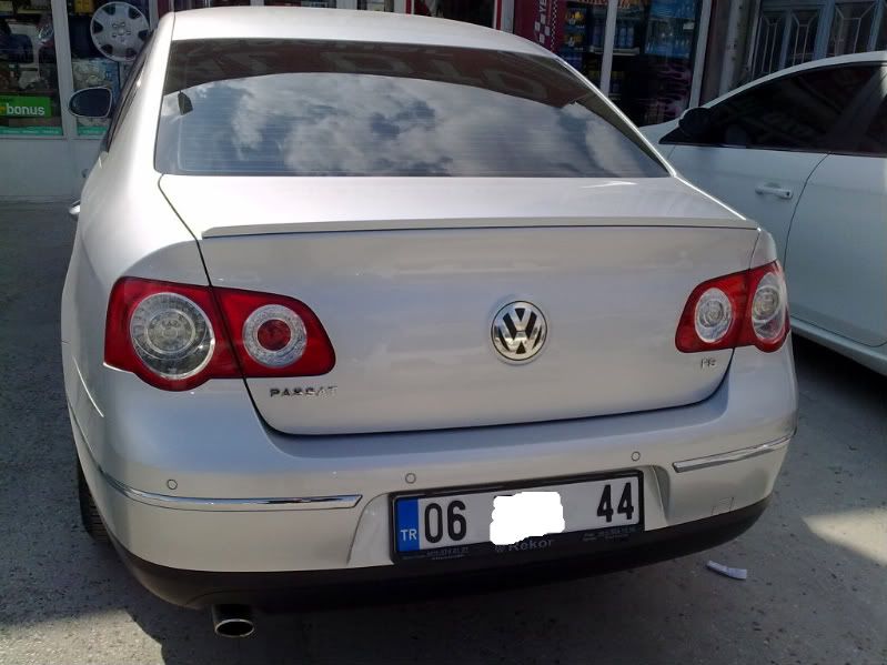 Лип спойлер за багажник за Passat / VW PASSAT B6 (2005+) - висококачествен продукт за автомобил