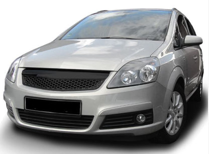 Решетка без емблема за Opel Zafira B (2005-2008) - пчелна пита черна - висококачествен продукт за автомобил