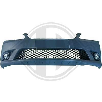 Предна броня за SKODA FABIA (2010+) / ROOMSTER - RS Дизайн - висококачествен продукт за автомобил