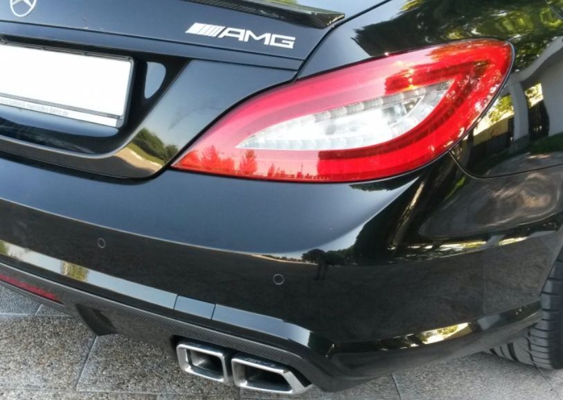 Накрайници за Mercedes W221 S-Class  (2005-2012) W164 W166 W211 W212 W218 - AMG S63 DESIGN - висококачествен продукт за автомобил