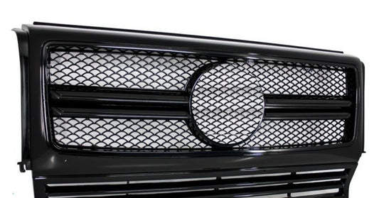 Решетка за Mercedes W461 / W463 G-CLASS (1990-2013) - Черна - висококачествен продукт за автомобил