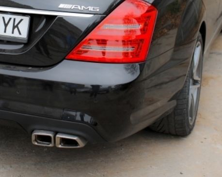 Накрайници за Mercedes W221 S-Class  (2005-2012) W164 W166 W211 W212 W218 - AMG S63 DESIGN - висококачествен продукт за автомобил