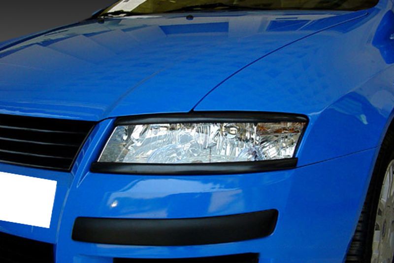 Вежди за фаровете за Fiat Stilo  - черни - висококачествен продукт за автомобил