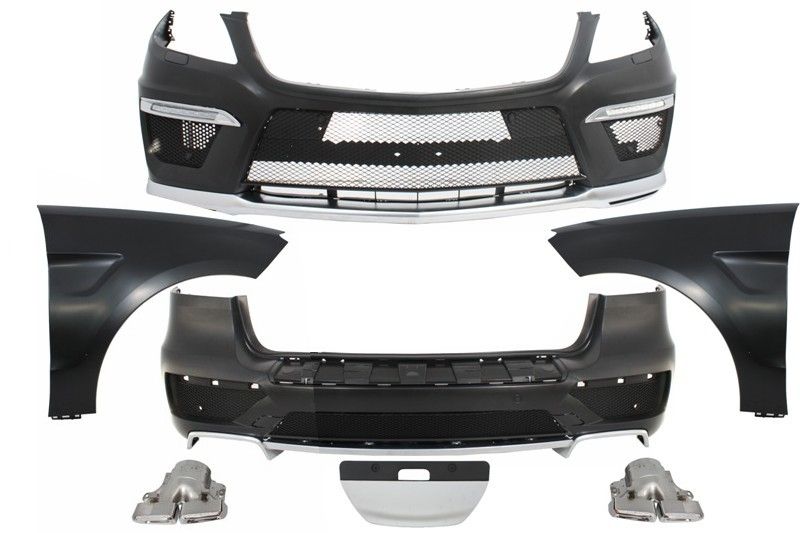 Body Kit - AMG Пакет за Mercedes ML W166 (2011-2015) - AMG Design - висококачествен продукт за автомобил