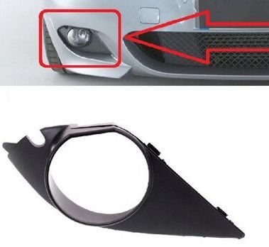 Капачка за халоген за предна броня BMW E60 / E61 М-Tech  (2003-2010) - дясна - висококачествен продукт за автомобил