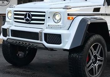 Предна броня за Mercedes G-Class W463 (1989-2010) - AMG G65 look с дистроник - висококачествен продукт за автомобил
