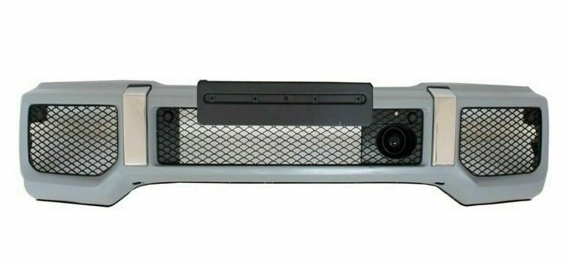 Предна броня за Mercedes G-Class W463 (1989-2010) - AMG G65 look с дистроник - висококачествен продукт за автомобил