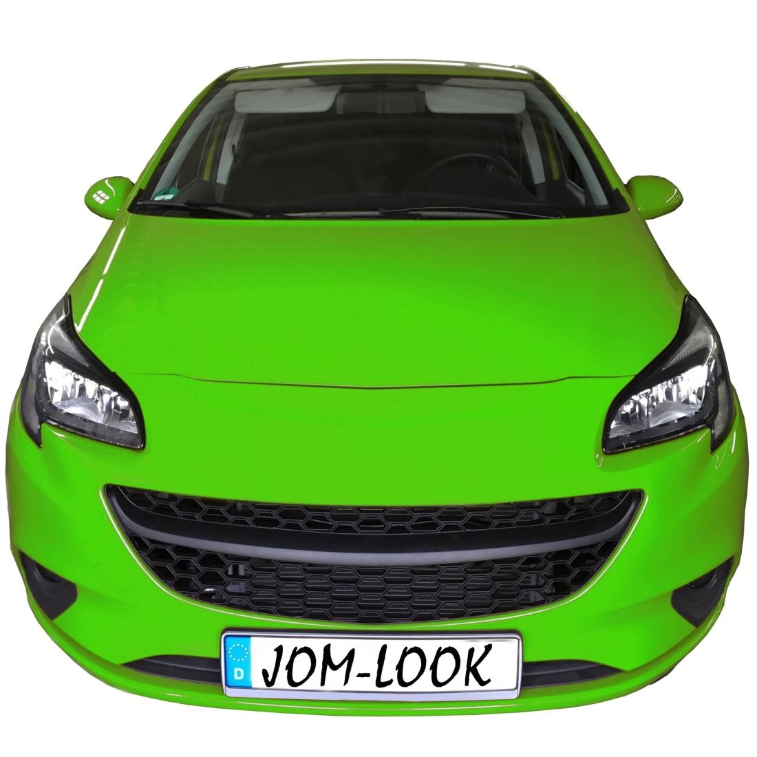 Решетка без емблема за Opel Corsa E (2014+) - черна - висококачествен продукт за автомобил