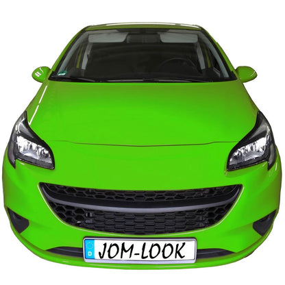 Решетка без емблема за Opel Corsa E (2014+) - черна - висококачествен продукт за автомобил