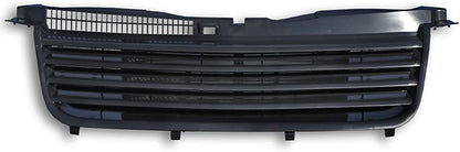 Решетка без емблема за Passat B5.5 (2001-2005) - черна - висококачествен продукт за автомобил