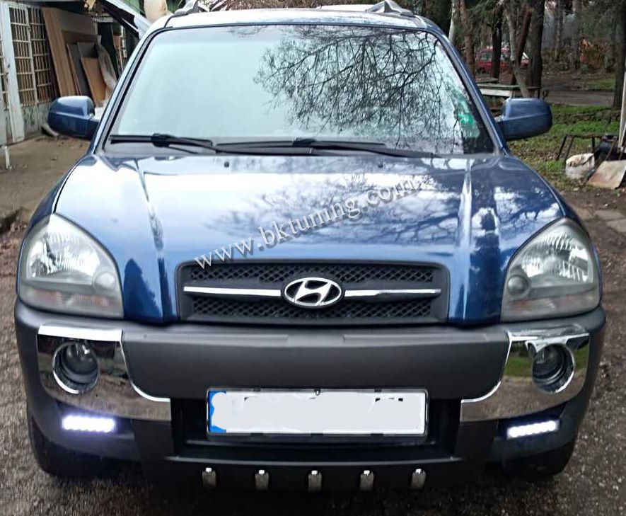 Преден и заден ролбар за Hyundai Tucson (2004-2010) - висококачествен продукт за автомобил