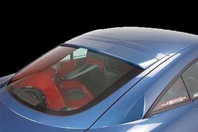 Спойлер за задното стъкло Audi TT (1998-2006) - висококачествен продукт за автомобил
