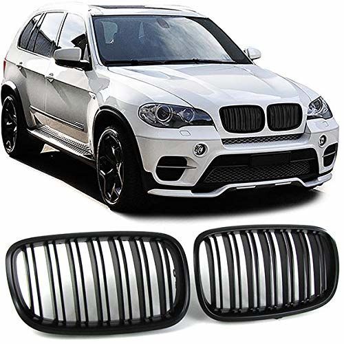 Решетки за BMW X5 E70 / X6 E71 (2007+) - Двойни  - Гланц - висококачествен продукт за автомобил