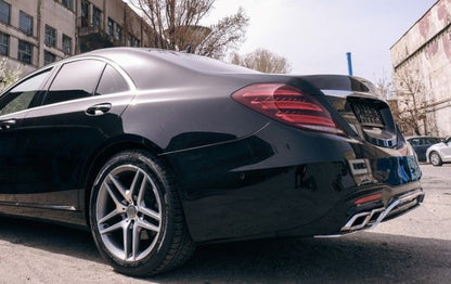 Боди Кит пакет за Mercedes W222 S-Class (2013-2020) - AMG S63 design пакет с накрайници - висококачествен продукт за автомобил