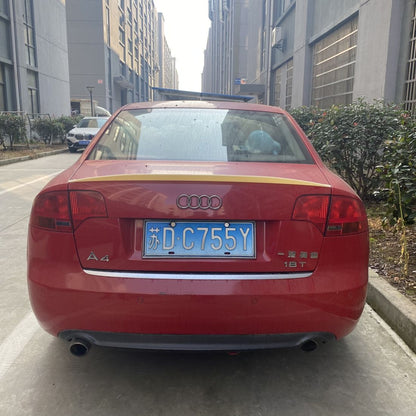Спойлер за багажник Audi A4 B6 / B7 (2001-2008) - черен гланц - висококачествен продукт за автомобил
